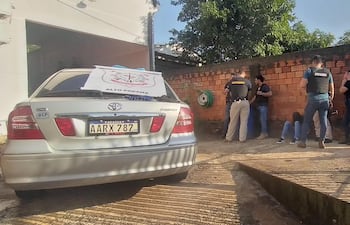 El vehículo que habría sido utilizado en los hechos investigados fue incautado durante el allanamiento en el que fue detenido Lucio Manuel Ramírez, alias “Piquillo”.