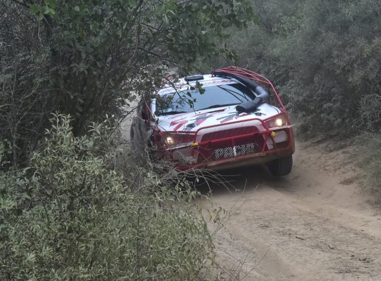 La Etapa 1 del Transchaco Rally 2023 en el Departamento de Boquerón.