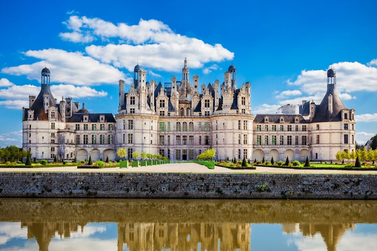 Chateau de Chambord es el castillo Grande en el valle del Loira, Francia.