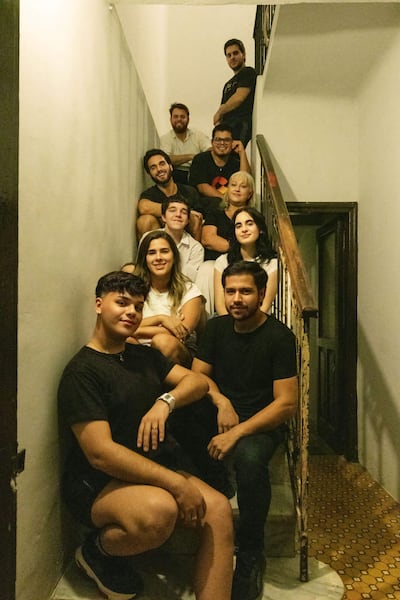 El elenco de la obra "Hasta que te quieras".