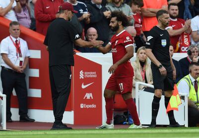 Klopp dice que la salida de Salah sería una catástrofe en el Liverpool