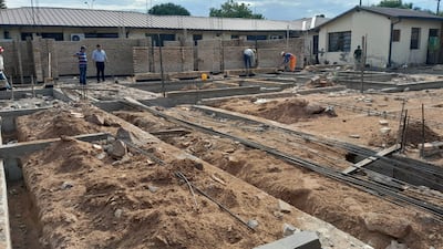 Avanza construcción para el futuro primer hospital materno infantil de San Antonio.