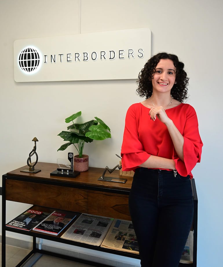 Mayra Benítez, brand manager de Interborders Paraguay.