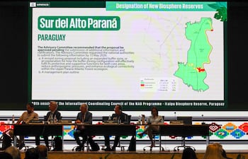 UNESCO anunció oficialmente, este viernes, la designación como Reserva de Biosfera a la Reserva Sur del Alto Paraná.