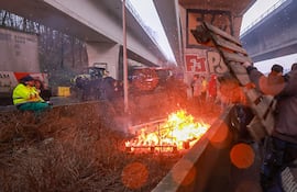 Los agricultores de Bélgica realizan varias protestas.
