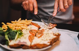 Milanesa napolitana, imagen ilustrativa.