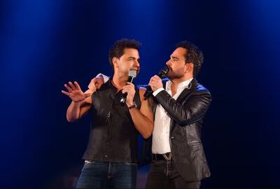 Zezé di Camargo y Luciano.