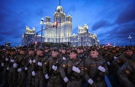 Rusia celebra hoy con un desfile el Día de la Victoria en la Segunda Guerra Mundial.
