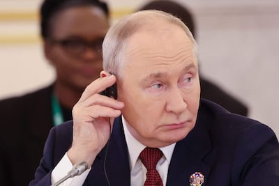 El presidente de Rusia, Vladímir Putin.