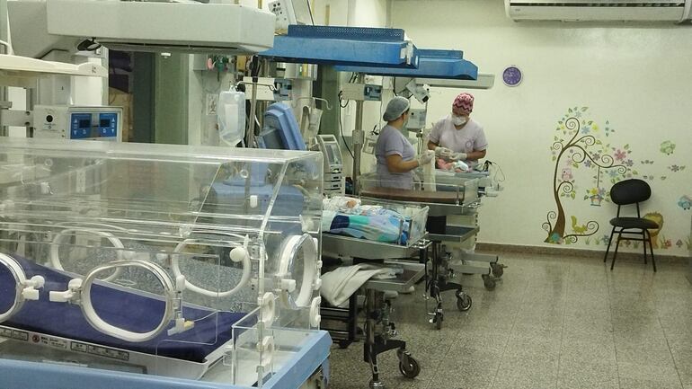 El área de internación pediátrica solo creció alrededor del 10% dice el doctor Sequera.