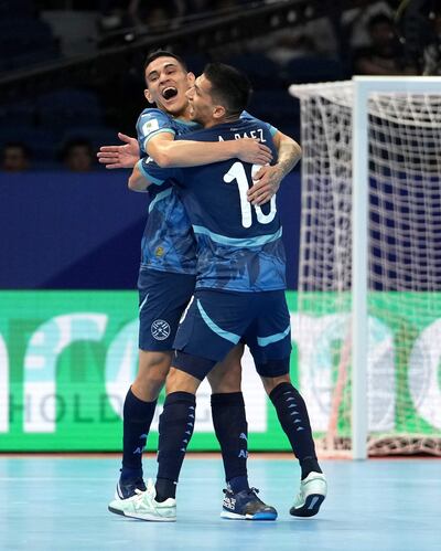 Los seleccionados paraguayos Emerson Méndez y Arnaldo Báez tuvieron la ocasión de ser titulares contra Países Bajos.
De gcaballero <gcaballero@abc.com.py>
Destinatario foto@abc.com.py
Fecha 22-09-2024 20:09