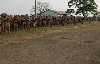 Efectivos de la Fuerza de Tarea Conjunta (FTC) prosiguen tareas en busca de liberar a Denis.