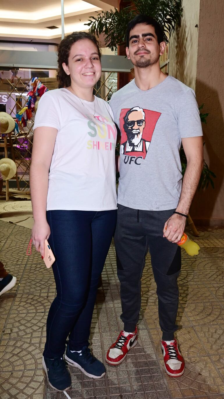 Valeria Rojas y Oliver Bóveda.