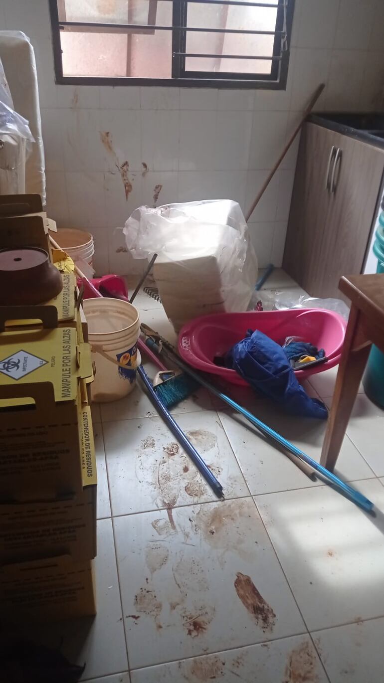 El interior fue hallado desordenado con rastros de la "visita" de los rateros.