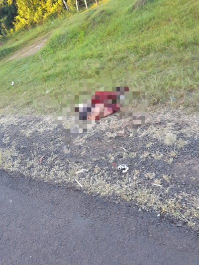 Hallan el cuerpo sin vida de un hombre al costado de la Ruta PY08 en Ñumí.