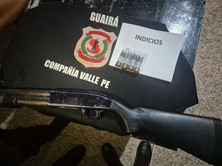 Rojas Potrero Guairá detenido homicidio