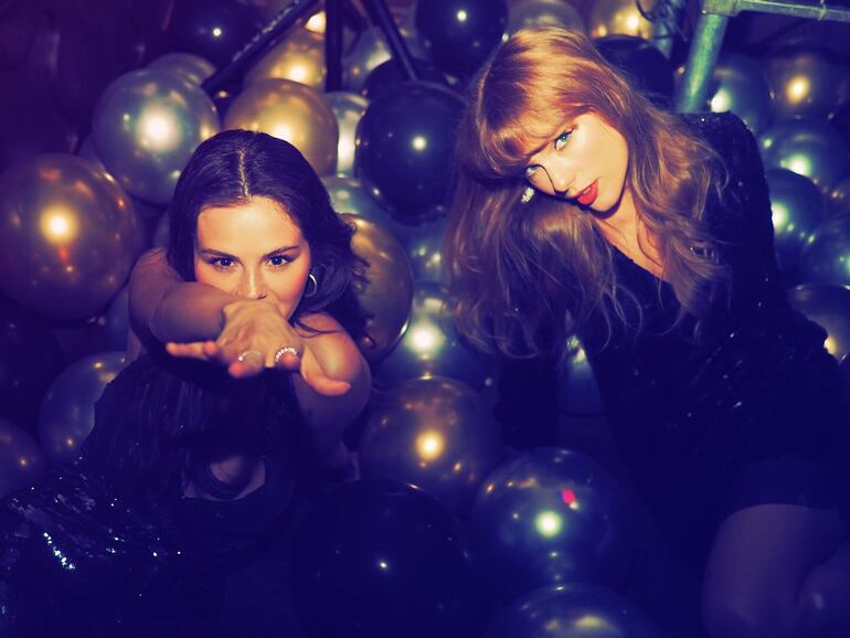 Selena Gómez, en la previa de su cumple, junto a su amiga Taylor Swift.