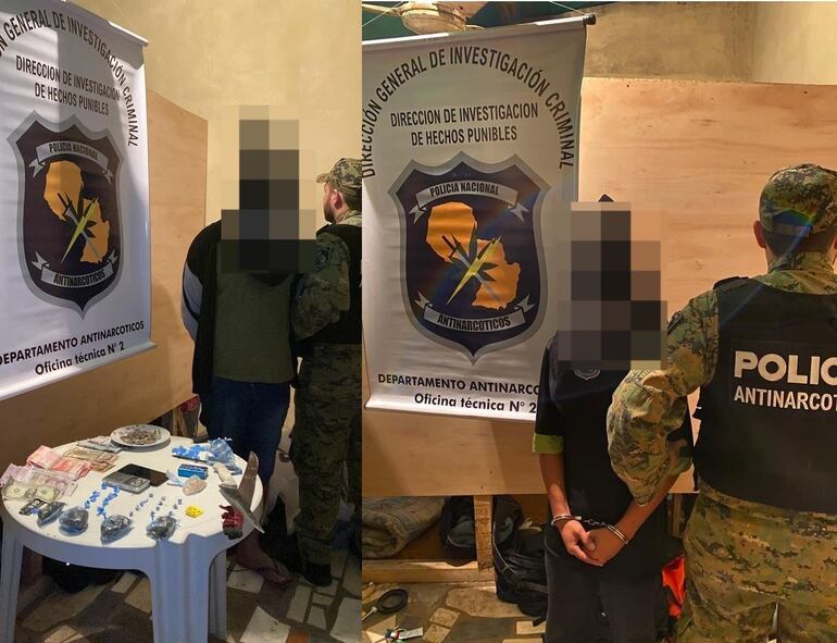 Otras dos personas fueron aprehendidas durante los allanamientos en Asunción.