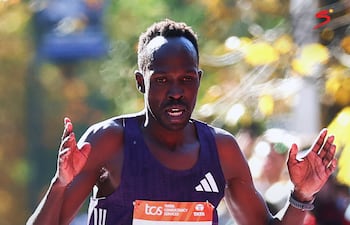 Albert Korir, atleta keniano suspendido por doping.