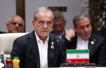 Masud Pezeshkian, presidente de Irán.