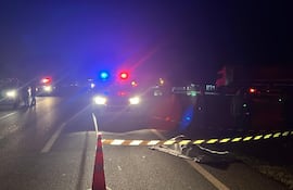 Un hombre de 51 años falleció en un accidente de tránsito en el que estuvo involucrado el senador Silvio Ovelar.
