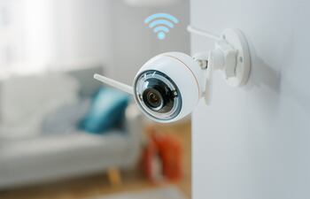 Cámaras inteligentes y WiFi, imagen ilustrativa.