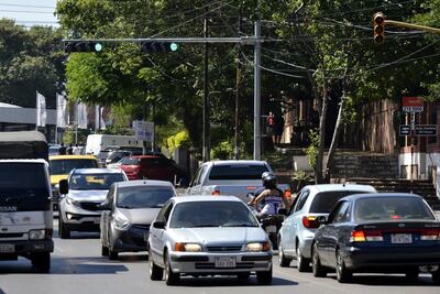 Imagen ilustrativa del tránsito congestionado.