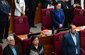 Sesión del Senado.