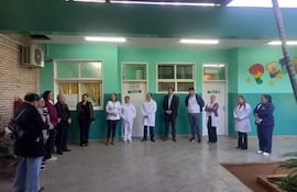En el Hospital Distrital de San Estanislao se inauguraron mejores por un monto de G. 15.000.000 mediante la ayuda de la organización no gubernamental.
