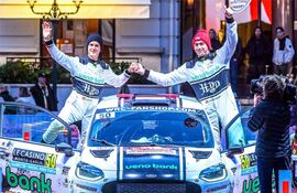 Paraguay presente en Montecarlo. Diego Domínguez Bejarano fue 4° en la WRC3.