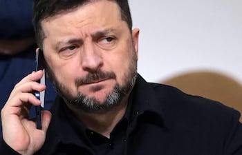 Volodímir Zelenski, presidente de Ucrania.