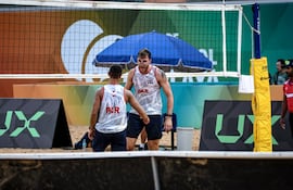 La dupla masculina Gonzalo Melgarejo y Giuliano Massare buscarán ir por el título este domingo.