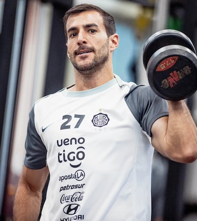 Raúl Alejandro Cáceres Bogado (34) es uno de los 10 fichajes de Olimpia, club en el que inició su carrera.