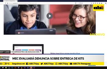 MEC evaluará denuncia sobre entrega de kits