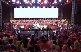 El precandidato a intendente de Asunción por la disidencia colorada unida, Arnaldo Samaniego.