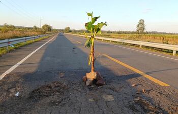 Proyectan declarar emergencia vial en la destruida Ruta de la Fe.
