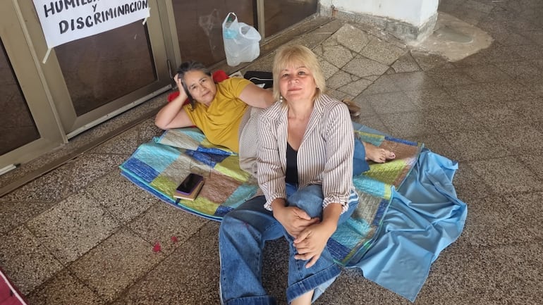 Huelga de Hambre de Jubilados Municipales