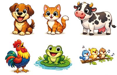 Sonidos que producen
los animales