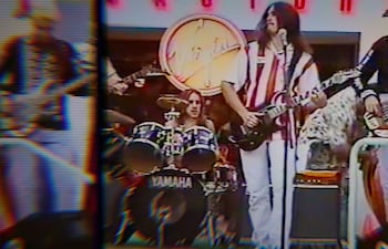 Una escena del documental "Sobrevive la música".
