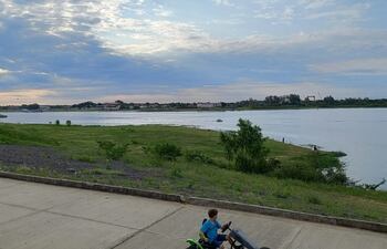 El río Paraguay está pasando por un duro momento debido a la bajante.