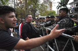 Manifestación de la Generación Z.
