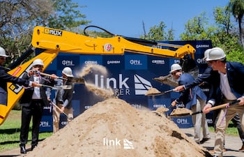 Palada inicial Link Center.