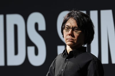 La copia androide del robotista e ingeniero japonés Hiroshi Ishiguro permanece sentada en el escenario durante la Humanoids Summit en Tokio, Japón, el 28 de mayo de 2026. La Humanoids Summit es una conferencia anual de tecnología centrada en el avance de la robótica humanoide. La cuarta edición de la convención se celebra en Tokio.