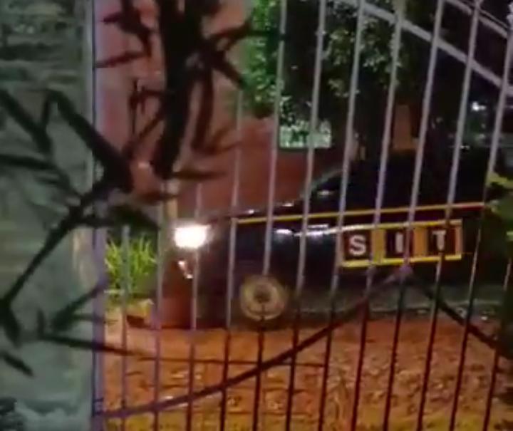Video: chofer de seguridad privada atropelló a un hombre y huyó del lugar