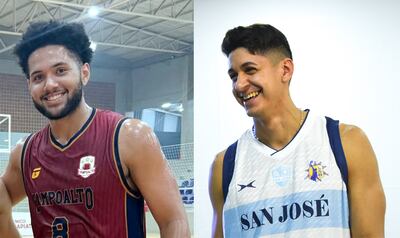 Jeferson Argüello y Franco Benítez, de Campoalto y San José, respectivamente.