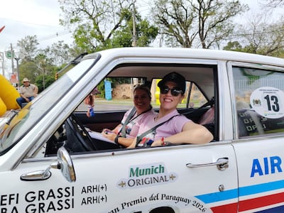 Stefania Grassi y Verónica Caballero (Peugeot 504 de 1977) se adjudicaron la victoria en el Rally de las Princesas.
