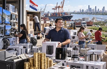El MEF también analizó el comportamiento de los distintos regímenes aduaneros y su efecto sobre los ingresos tributarios vinculados al comercio exterior. (Imagen generada con IA).
