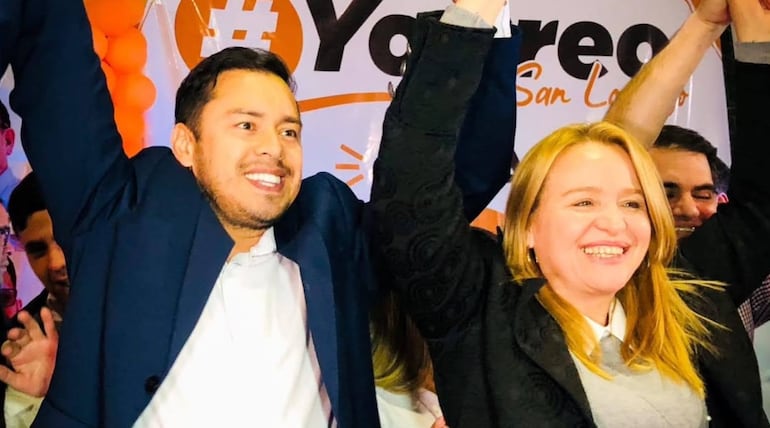 Miguel Prieto y Luz Bella González.