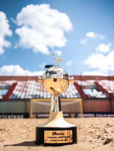 La Copa Libertadores de fútbol playa arranca hoy en Luque.