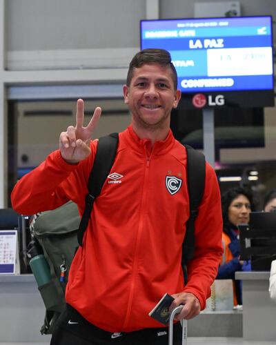 Danilo Fabián Ortiz Soto (33 años), futbolista paraguayo del Cienciano de Cusco.